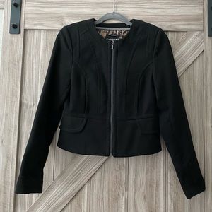 Express black coat
